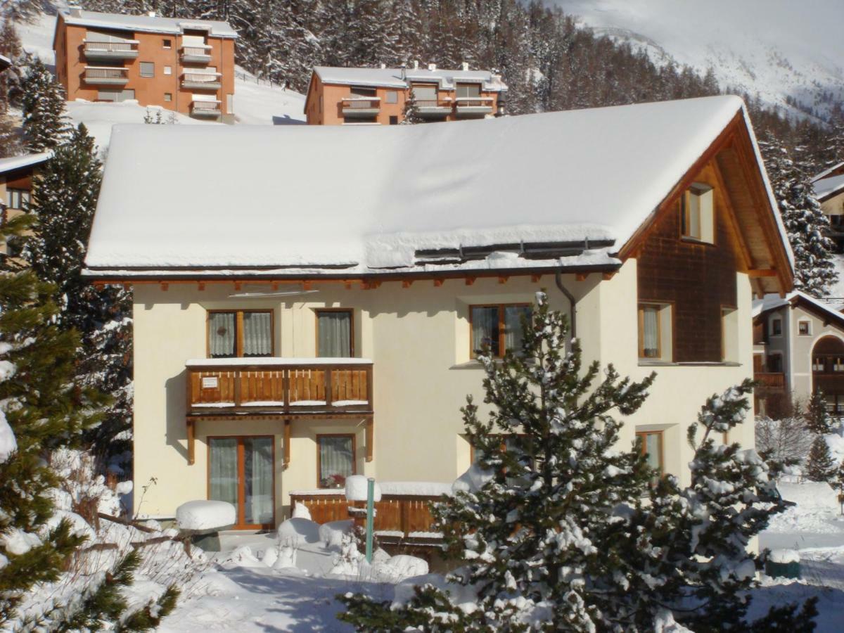 Apartmán Crusch 32 Samedan Exteriér fotografie